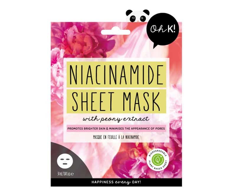 Niacinamide Sheet Mask ohklife