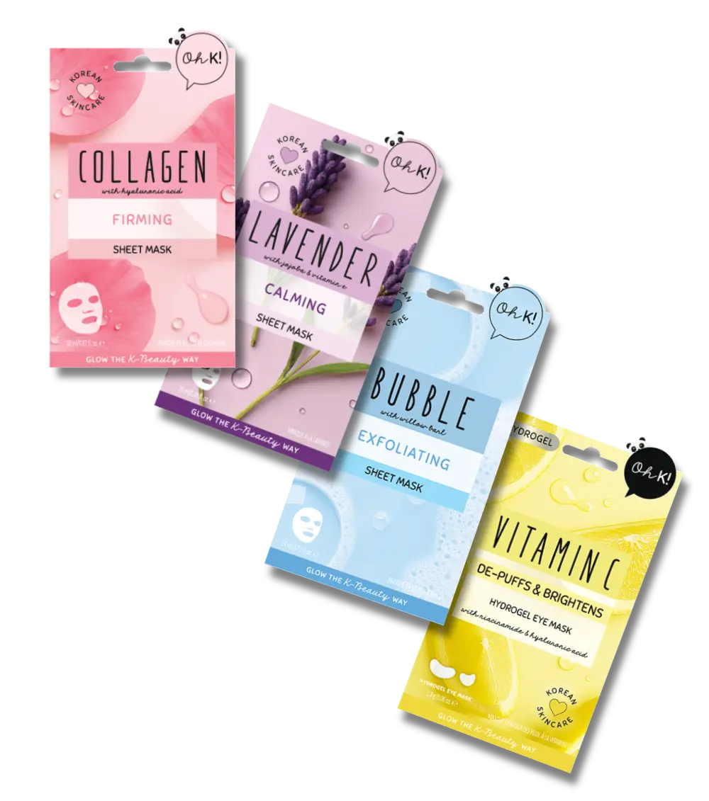 ohk sheet masks variation